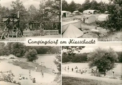 AK / Ansichtskarte Kagel Campingdorf am Kiesschacht Kat. Gruenheide Mark