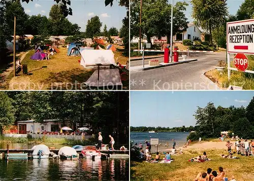 AK / Ansichtskarte Werder Havel Riegelberg Campingplatz Riegelspitze Kat. Werder