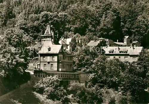 AK / Ansichtskarte Schwarzburg Thueringer Wald Hotel Schwarzaburg  Kat. Schwarzburg