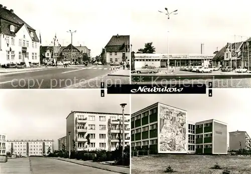 AK / Ansichtskarte Neubukow Markt Panzower Weg Kaufhalle  Kat. Neubukow