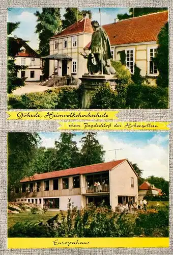 AK / Ansichtskarte Goehrde Heimvolkshochschule Jagdschloss Hohenzollern Kat. Goehrde