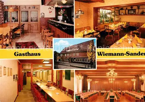 AK / Ansichtskarte Glane Gasthaus Wiemann Sander Kat. Bad Iburg