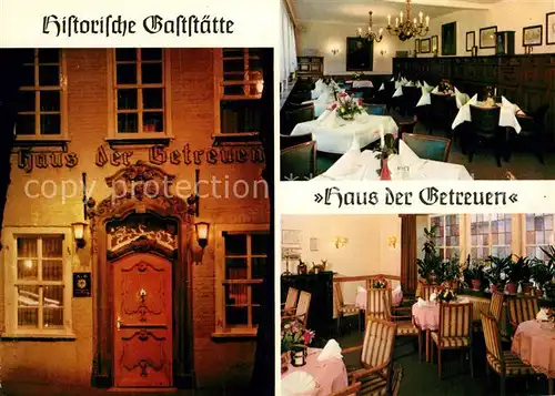 AK / Ansichtskarte Jever Historische Gaststaette Haus der Getreuen Kat. Jever