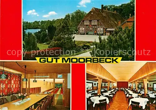 AK / Ansichtskarte Grossenkneten Hotel Restaurant Gut Moorbeck Kat. Grossenkneten
