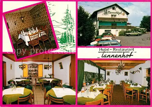 AK / Ansichtskarte Bellinghausen Oberpleis Hotel Restaurant Tannenhof Kat. Koenigswinter