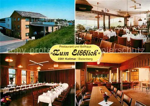 AK / Ansichtskarte Kollmar Restaurant Ballhaus Zum Elbblick Kat. Kollmar
