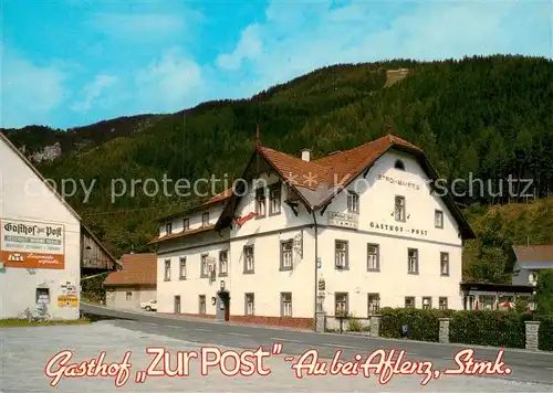 AK / Ansichtskarte Au Aflenz Gasthof Zur Post  Kat. Au