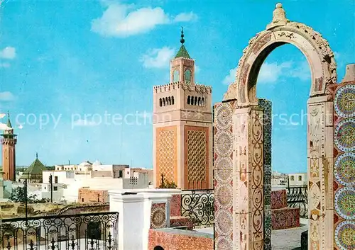 AK / Ansichtskarte Tunis Terrasse du Palais d Orient Kat. Tunis