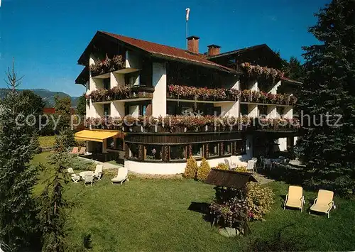 AK / Ansichtskarte Oberstdorf Sporthotel Menning Liegewiese Kat. Oberstdorf