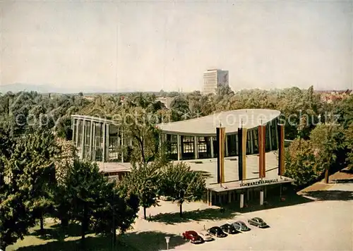 AK / Ansichtskarte Karlsruhe Baden Schwarzwaldhalle