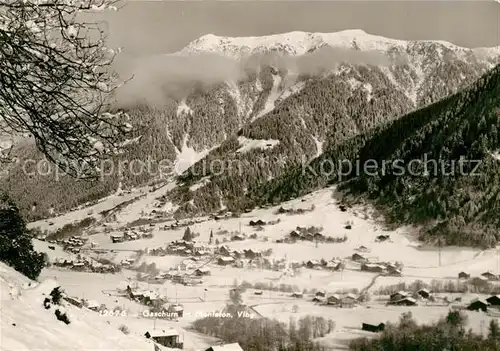 AK / Ansichtskarte Gaschurn Vorarlberg Winterpanorama Montafon Kat. Gaschurn