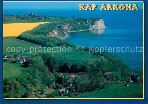 AK / Ansichtskarte Kap Arkona Fliegeraufnahme mit Fischerdorf Vitt