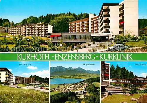 AK / Ansichtskarte Hopfen See Kurhotel Enzensberg Kurklinik Kat. Fuessen