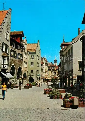 AK / Ansichtskarte Lindau Bodensee Hauptstrasse Fussgaengerzone Kat. Lindau (Bodensee)