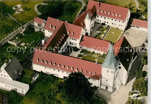 AK / Ansichtskarte Hoechst Odenwald Ev Jugendzentrum Kloster Hoechst Fliegeraufnahme Kat. Hoechst i. Odw.