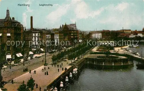 AK / Ansichtskarte Hamburg Jungfernstieg Kat. Hamburg