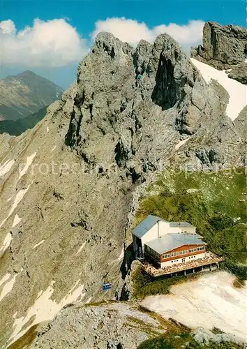 AK / Ansichtskarte Mittenwald Bayern Fliegeraufnahme Karwendelbahn Bergstation  Kat. Mittenwald