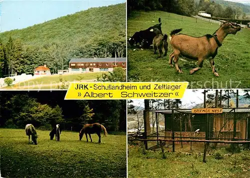 AK / Ansichtskarte Voehl JRK Schullandheim und Zeltlager Albert Schweitzer Kat. Voehl