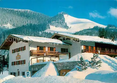 AK / Ansichtskarte Spitzingsee Willi Merkl Heim Kat. Schliersee