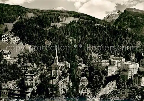 AK / Ansichtskarte Bad Gastein Fliegeraufnahme an Tauernbahn Kat. Bad Gastein