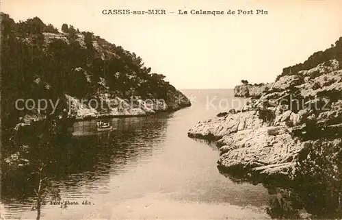 AK / Ansichtskarte Cassis Calanque de Port Pin  Kat. Cassis