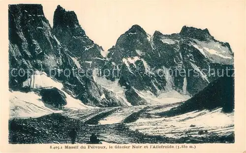 AK / Ansichtskarte Pelvoux Glacier Noir Ailefroide  Kat. Pelvoux