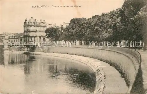 AK / Ansichtskarte Verdun Meuse Promenade de la Digue  Kat. Verdun