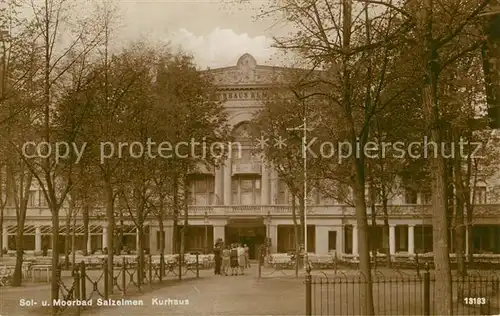 AK / Ansichtskarte Salzelmen Bad Kurhaus  Kat. Schoenebeck