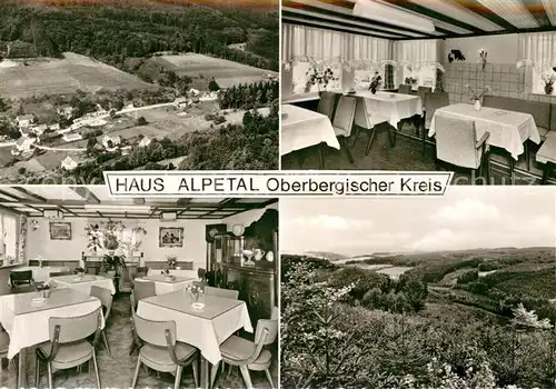 AK / Ansichtskarte Alpe Wiehl Hotel Pension Haus Alpetal Kat. Wiehl