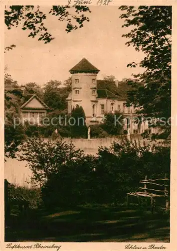 AK / Ansichtskarte Rheinsberg Schloss Theater Kat. Rheinsberg