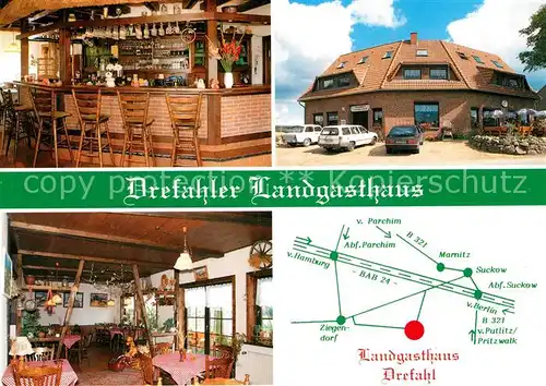 AK / Ansichtskarte Ziegendorf Parchim Drefahler Landgasthaus Kat. Ziegendorf