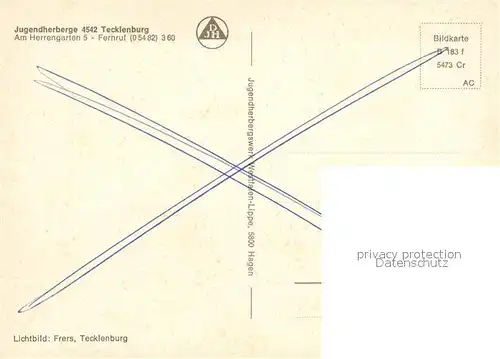 AK / Ansichtskarte Tecklenburg Jugendherberge Kat. Tecklenburg