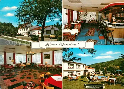 AK / Ansichtskarte Reinhardshagen Haus Weserland Kat. Reinhardshagen