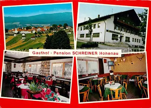 AK / Ansichtskarte Hohenau Niederbayern Gasthof Pension Schreiner Kat. Hohenau
