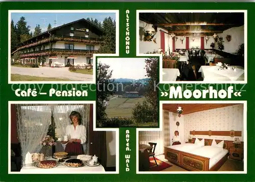 AK / Ansichtskarte Altschoenau Cafe Pension Moorhof Kat. Neuschoenau