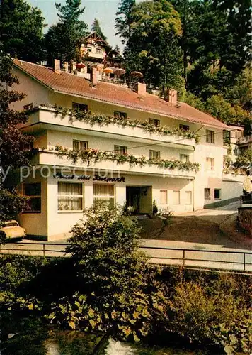 AK / Ansichtskarte Bad Berneck Haus am Kurpark Kat. Bad Berneck Fichtelgebirge