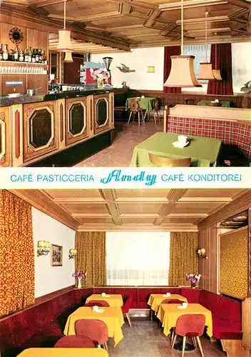 AK / Ansichtskarte Groeden Tirol S Cristina Cafe Andy Kat. Italien