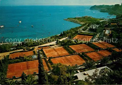 AK / Ansichtskarte Monte Carlo Country Club Tennisplaetze Kueste Kat. Monte Carlo