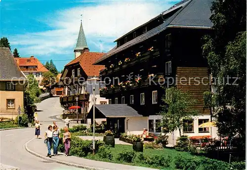 AK / Ansichtskarte Altglashuetten Kurhaus Hirschen Kat. Feldberg (Schwarzwald)