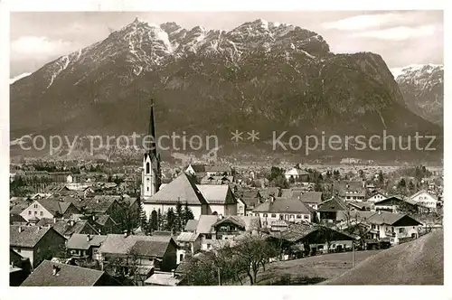 AK / Ansichtskarte Garmisch Partenkirchen Kramer Kat. Garmisch Partenkirchen