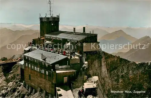 AK / Ansichtskarte Zugspitze Muenchner Haus Kat. Garmisch Partenkirchen