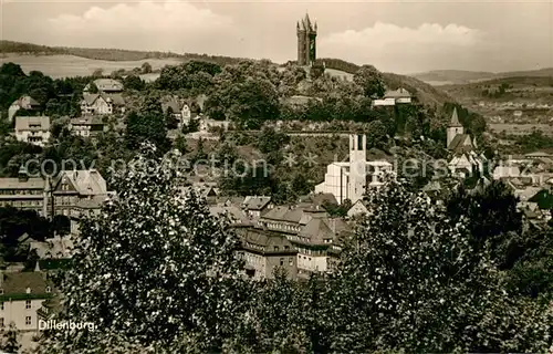 AK / Ansichtskarte Dillenburg Gesamtansicht Burg Kat. Dillenburg