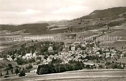 AK / Ansichtskarte Gersfeld Rhoen Panorama  Kat. Gersfeld (Rhoen)