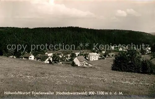 AK / Ansichtskarte Friedenweiler Teilansicht  Kat. Friedenweiler