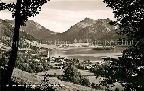 AK / Ansichtskarte Schliersee Jaegerkamp Brecherspitze Kat. Schliersee