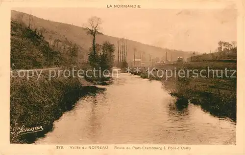 AK / Ansichtskarte Pont d Ouilly Vallee du Noireau Route de Pont Erambourg Kat. Pont d Ouilly