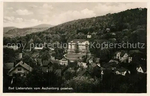 AK / Ansichtskarte Bad Liebenstein Blick vom Aschenberg Kat. Bad Liebenstein