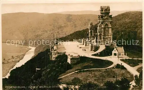 AK / Ansichtskarte Hohensyburg Kaiser Wilhelm Denkmal  Kat. Dortmund