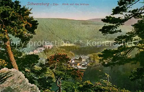 AK / Ansichtskarte Schwarzburg Thueringer Wald Schloss  Kat. Schwarzburg