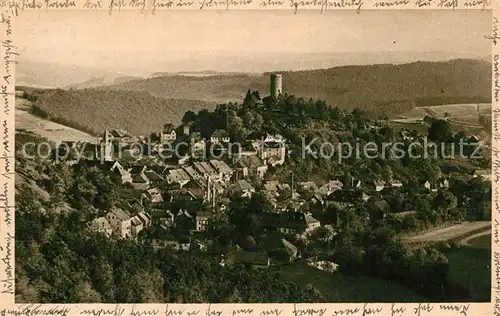 AK / Ansichtskarte Bad Lobenstein Thueringen Blick vom Gehege  Kat. Bad Lobenstein